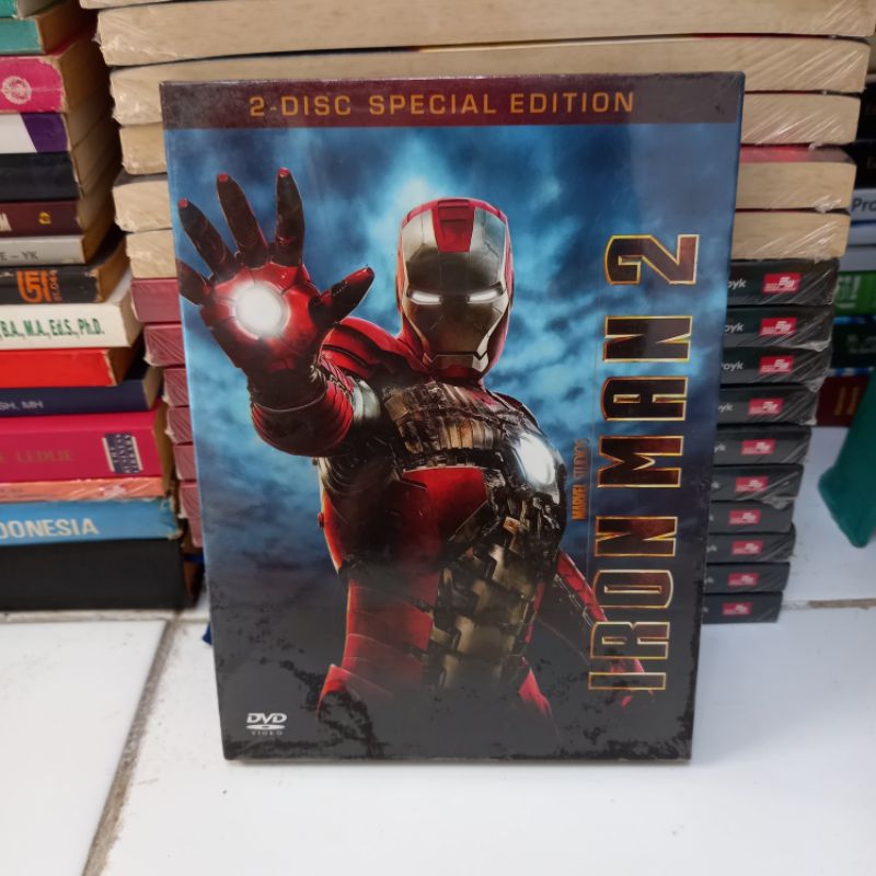 DVD Original Asli IRON MAN 2 .   2 Disc Special Edition .