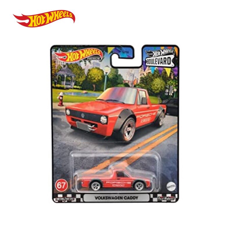 Hot Wheels Premium VW Volkswagen Caddy HW BOULEVARD [RED]