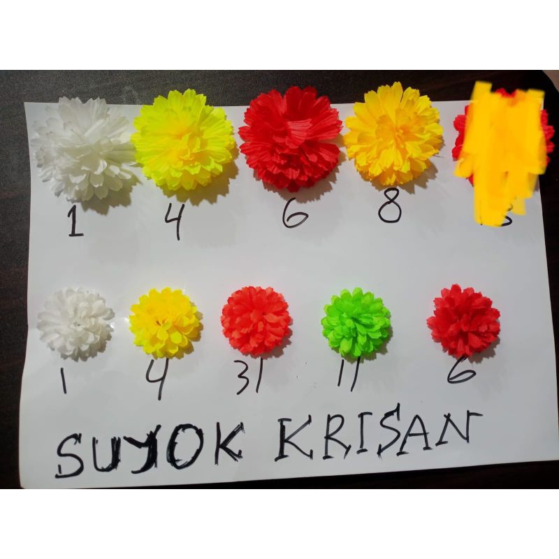 Bunga Suyok Krisan UK. 3cm