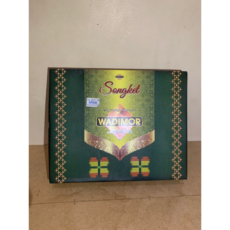 Sarung songket wadimor link BIRU Code 2215