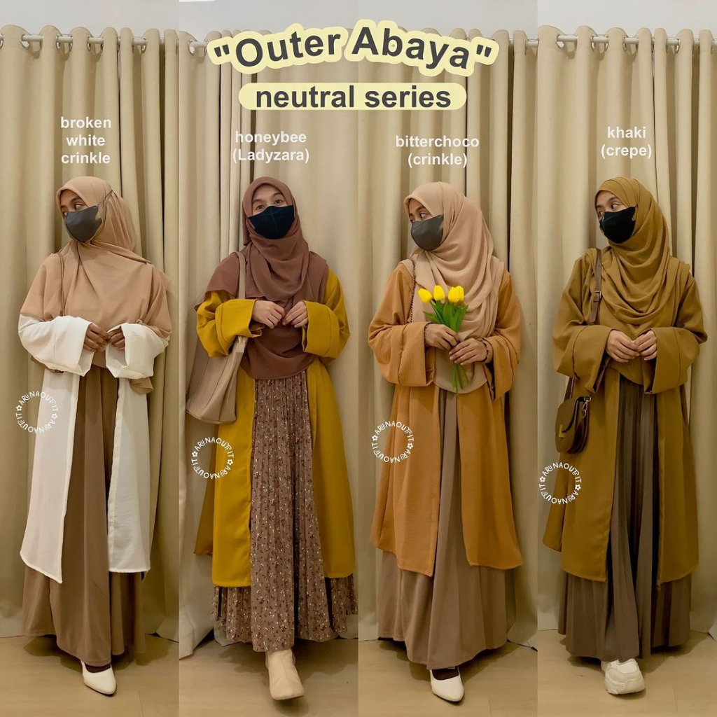 OUTER ABAYA BY ARUNAOUTFIT