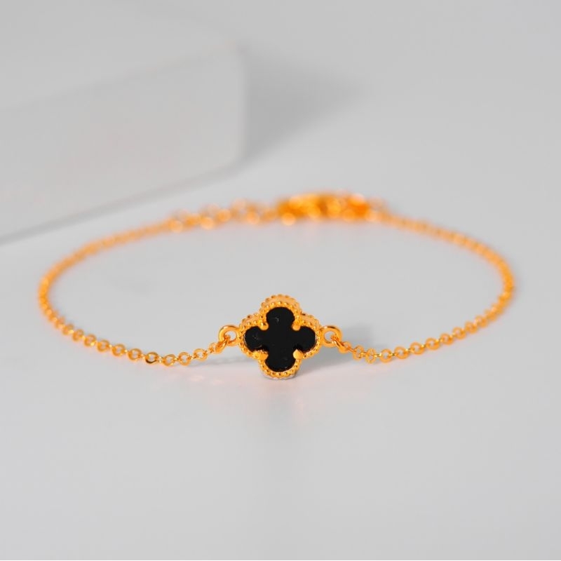 Gelang Emas New Fancy VC 1 Daun - Toko Emas Gadjah