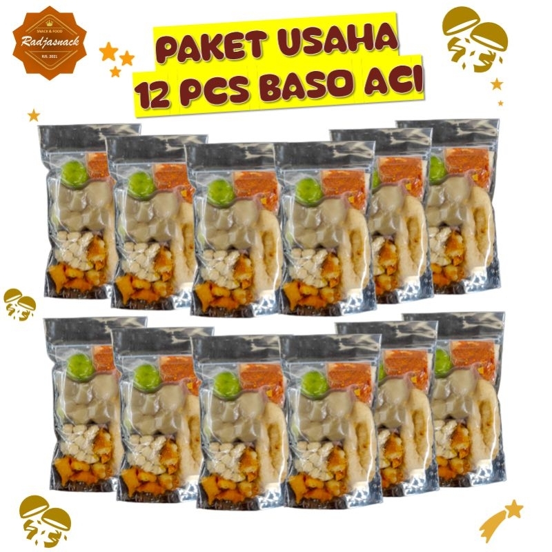 

PAKET BUNDLING 12 BUNGKUS BASO ACI INSTAN VIRAL