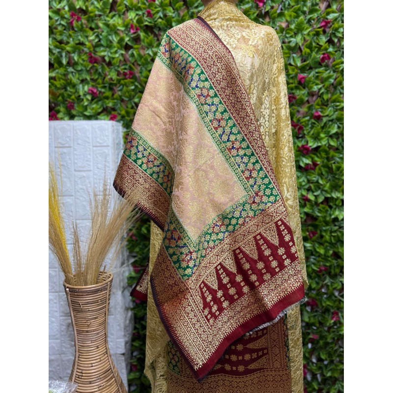 songket Palembang TENUN tangan Tiga negeri dan songket Palembang berlian