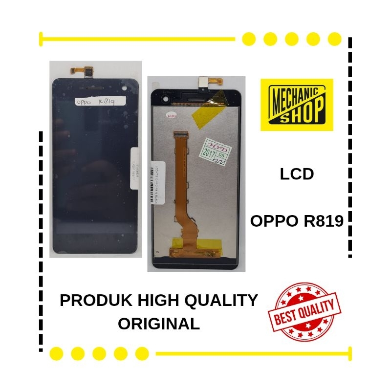 LCD OPPO R819 BLACK + TOUCH SCREEN