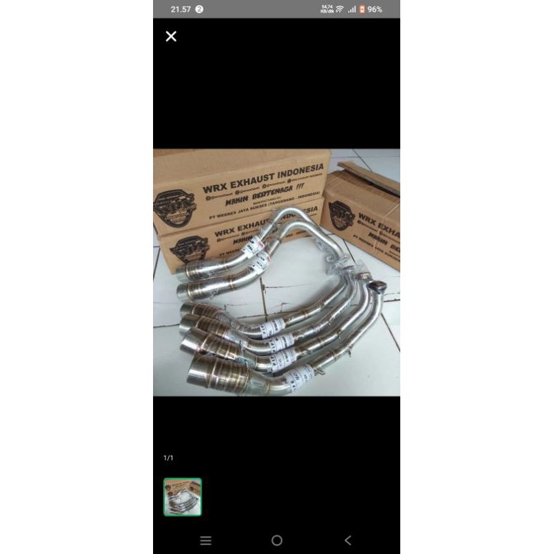 pipa leher ori wrx nmax aerox adv