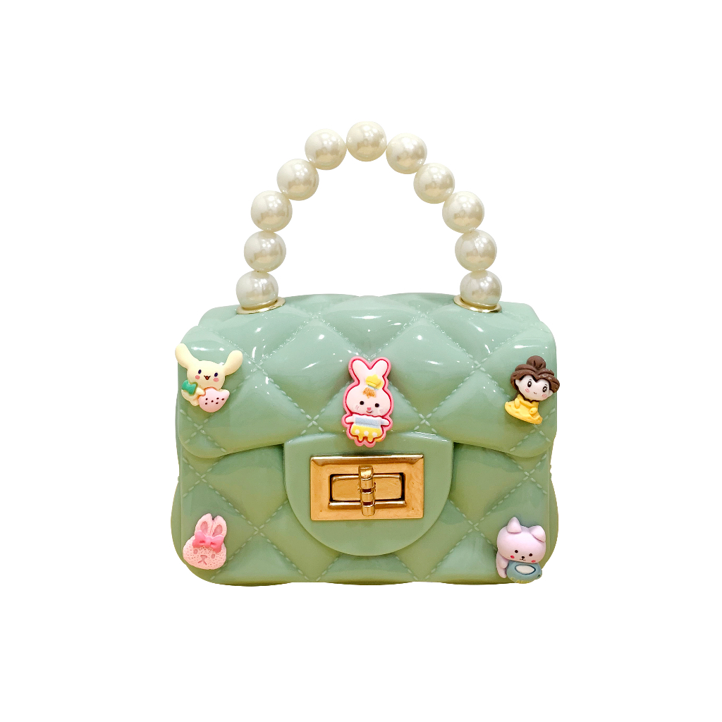 TAS SELEMPANG ANAK JERAMI KUROMI MELODY SANRIO