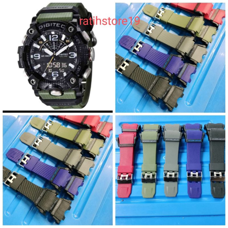 Tali atau Strap Rubber Original Khusus Digitec DA 2118T/ DG 2118/DG-2118T