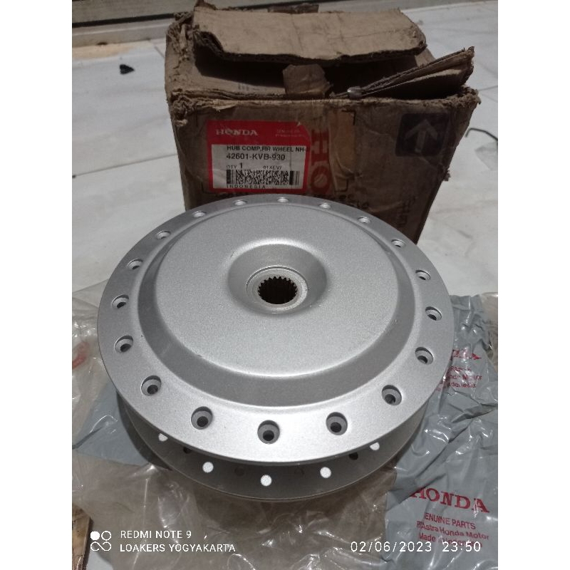 Tromol belakang honda vario lama honda beat nos original