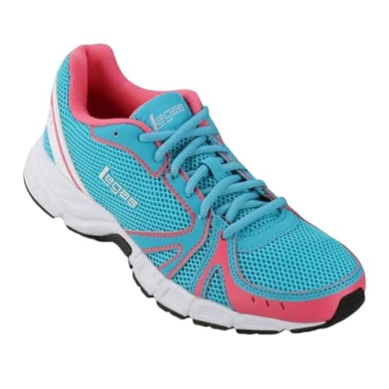Sepatu League Legas Cewe Biru Nebulla X La W Running Shoes Wanita Original