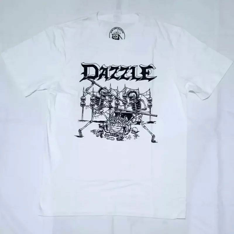 Dazzle - Blindspot exclusive / Kaos Band Kaos Metal Dazzle Tshirt White