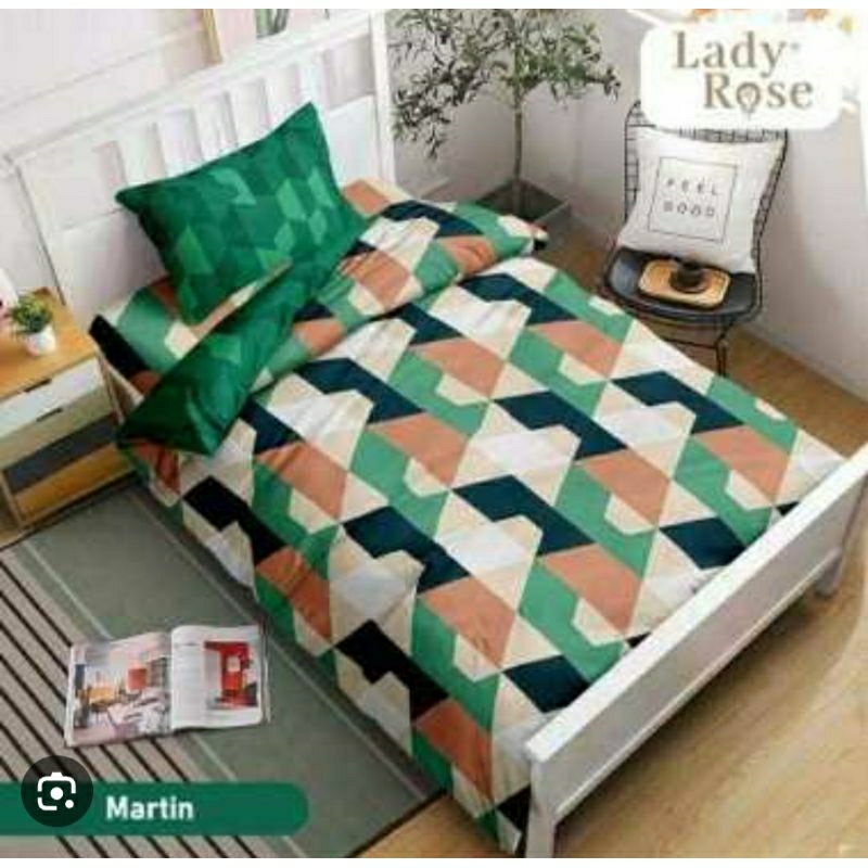 sprei lady rose single rumbai uk 120x200 martin