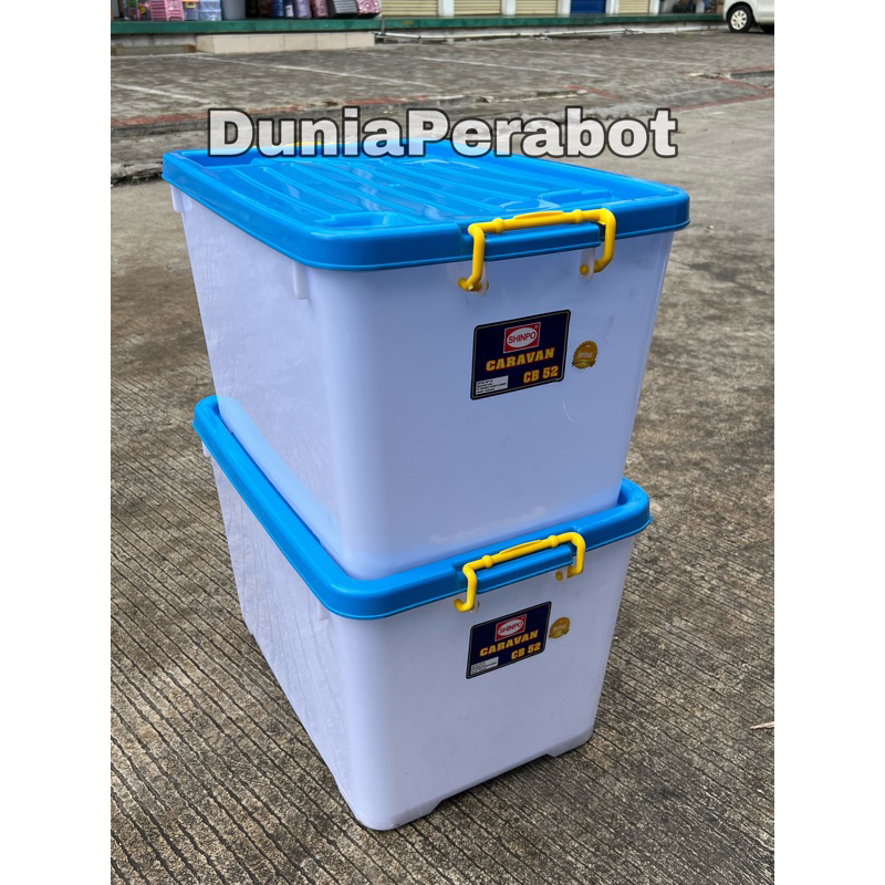 Shinpo Container Box CB 52 Liter / Container Box Plastik CB 52