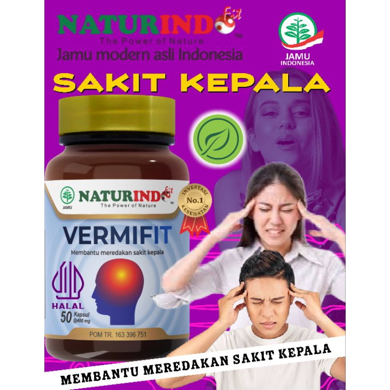 

VERMIFIT (obat herbal vertigo,sakit kepala,migran)