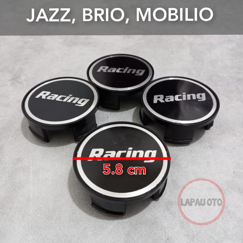 dop roda tutup velg variasi honda jazz brio mobilio motif racing