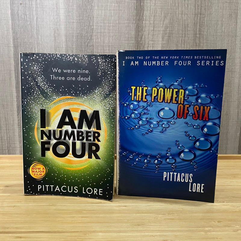 Preloved Book: LORIEN LEGACIES SERIES; I AM NUMBER FOUR & THE POWER OF SIX by PITTACUS LORE