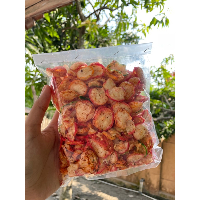 

krupuk seblak pedas daun jeruk 200 g