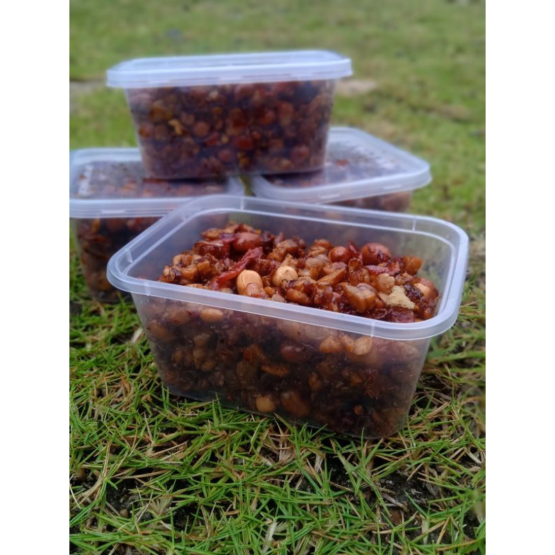 

kering tempe kacang pedas manis cod freongkir
