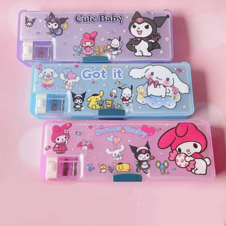 

YASMITESTUFF | TEMPAT PENSIL MAGNET KARAKTER MY MELODY KUROMI CINAMONROLL