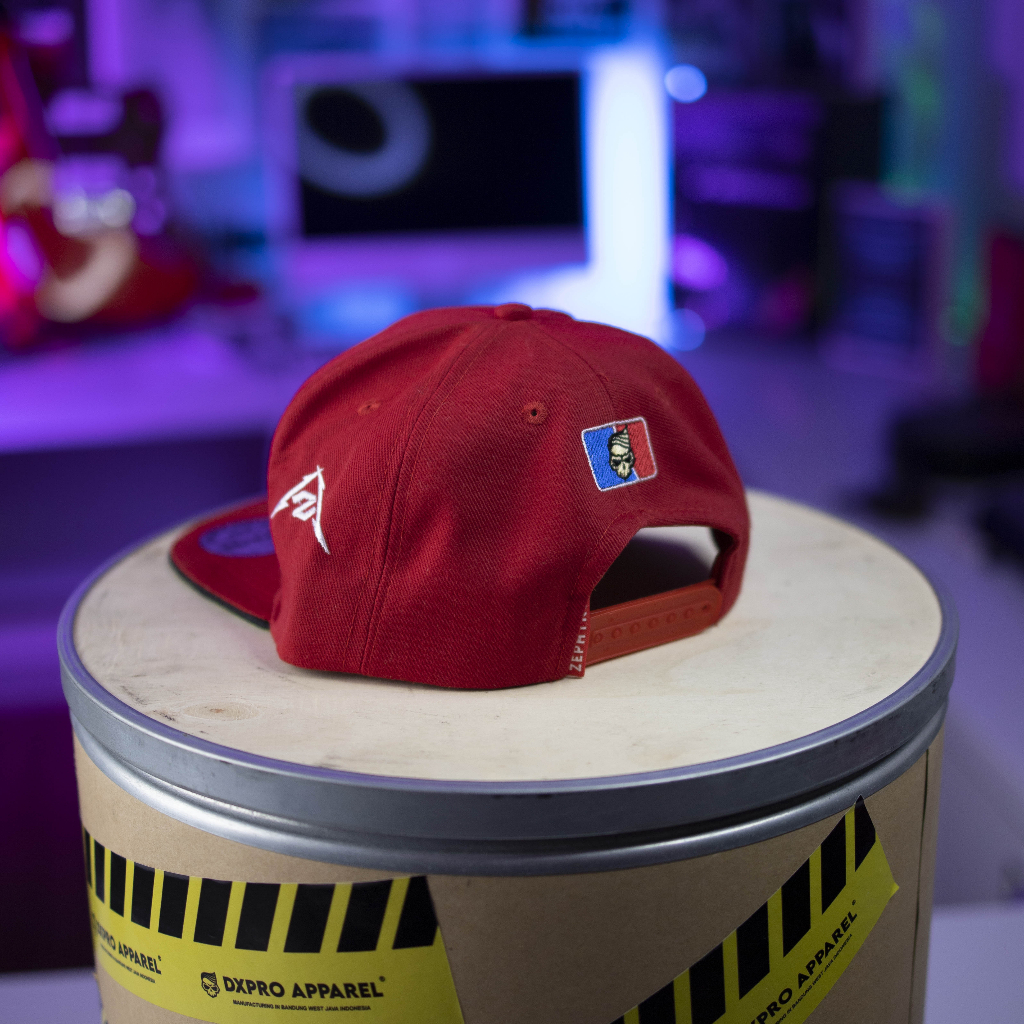 Topi Snapback DXPRO RED BEAR