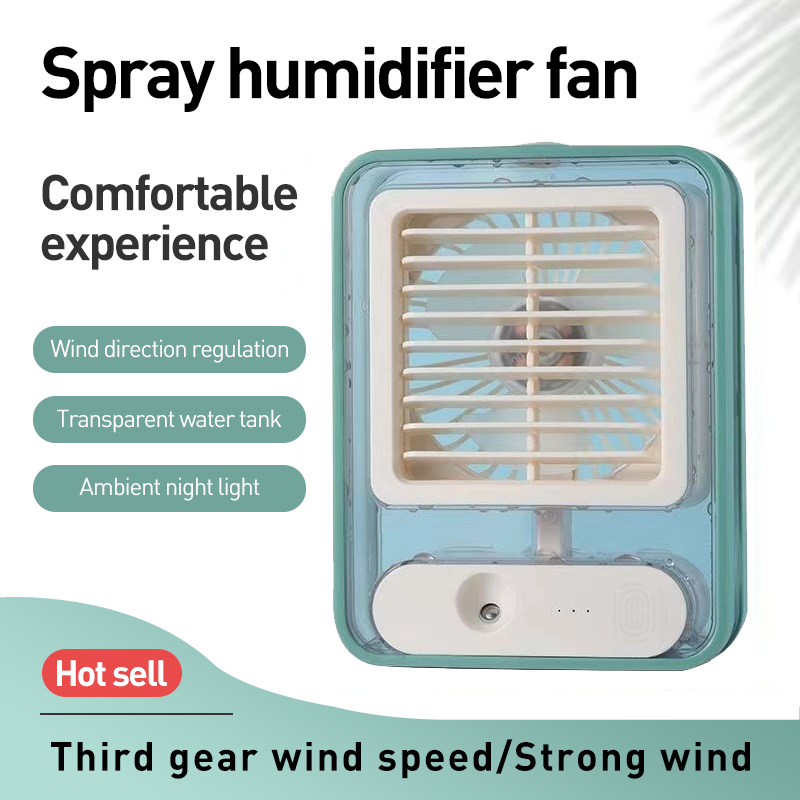 Air Cooler Fan Mini AC Portable Fan/ Humidifier Fan/ USB Air Cooler Desktop Fan