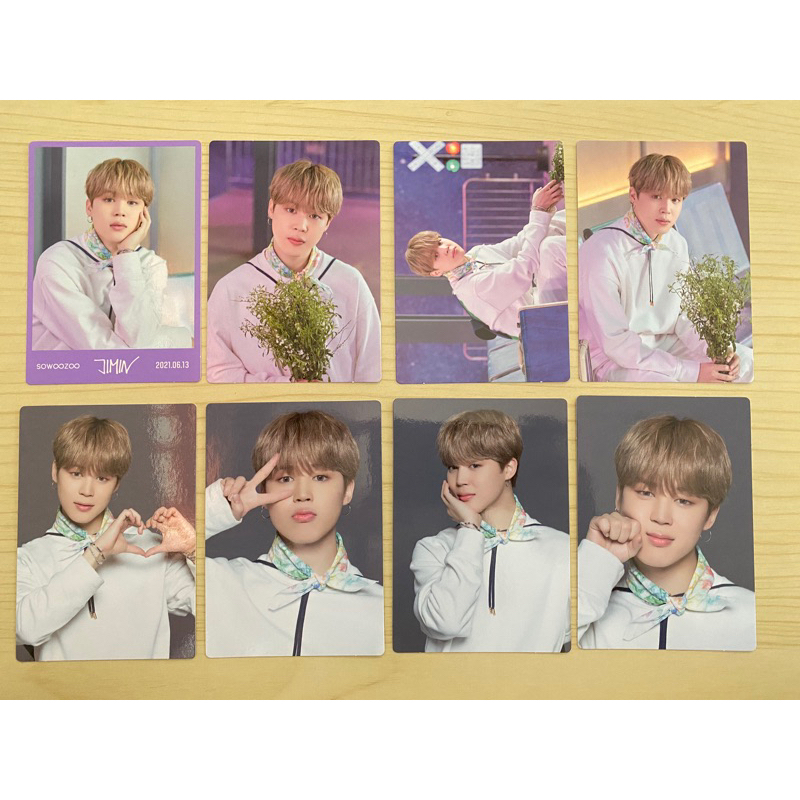[READY] JIMIN SOWOOZOO UNYEL SET MINI PHOTOCARD MPC PC BTS