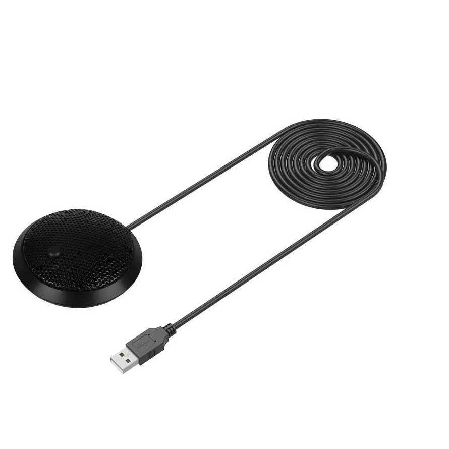 YWK Microphone Desktop USB Type C 360 Degree Plug and Play - YWKC