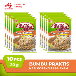 

1 DUS Sajiku Nasi Goreng isi 20 Renceng x 10 Sachet