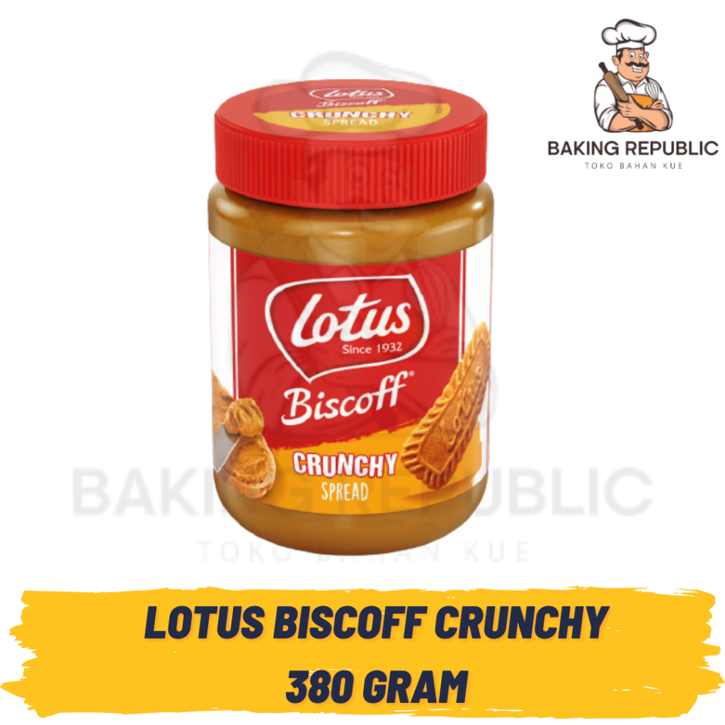 

SELAI LOTUS BISCOFF CRUNCHY 380GR + BUBBLE WRAP EXP 12-2025