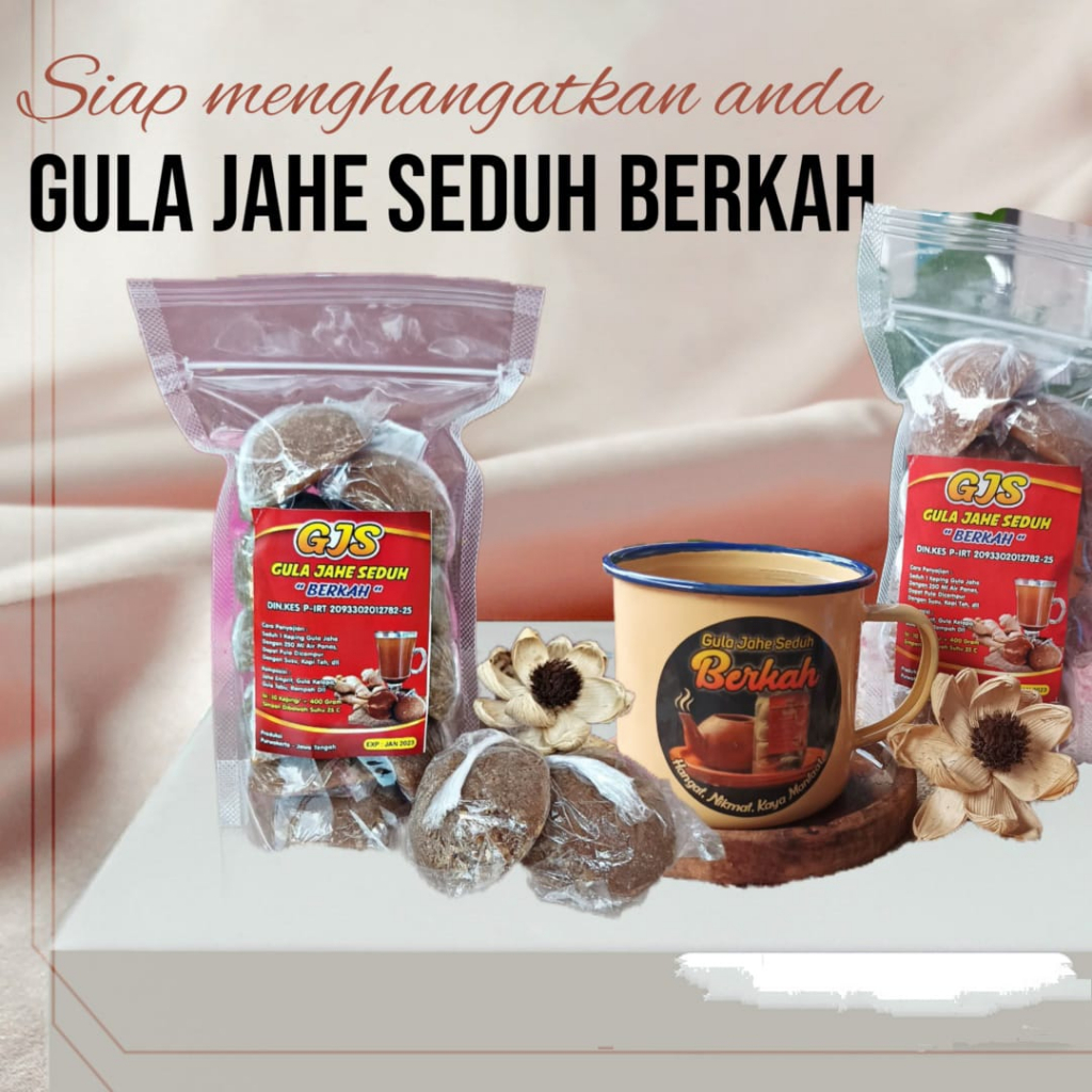 

Gula Jahe Seduh Berkah - Nikmat dan Penuh Banyak Manfaat