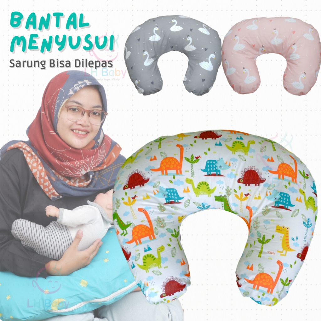 Bantal Menyusui Ready Nursing Pillow Perlengkapan Bayi Menyusui