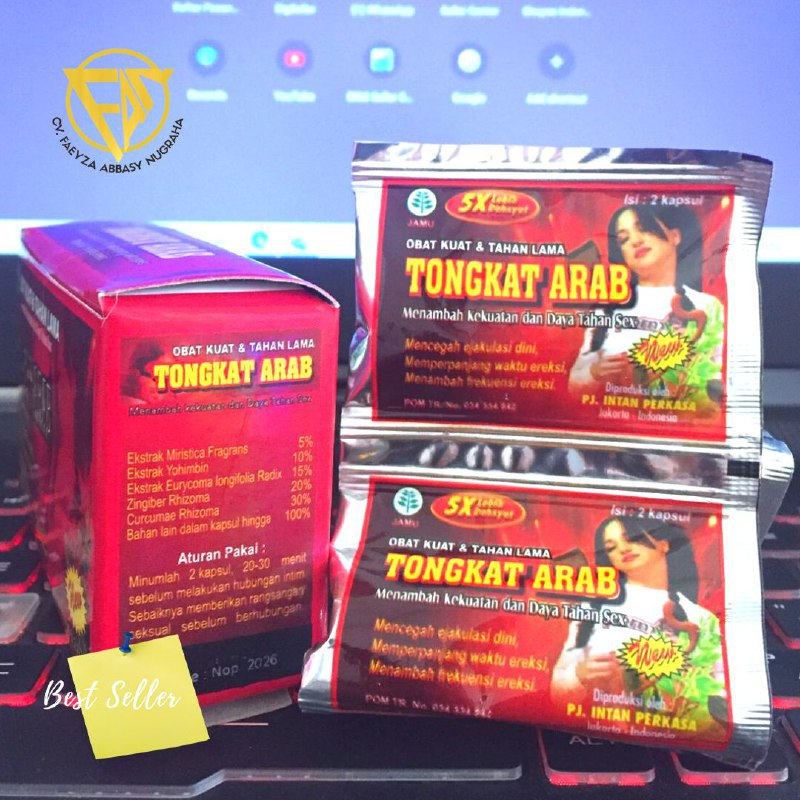 COD TONGKAT ARA*B ORIGINAL & Perapat Mi*ss V Harumita Super Empot Ayam Asli Madura