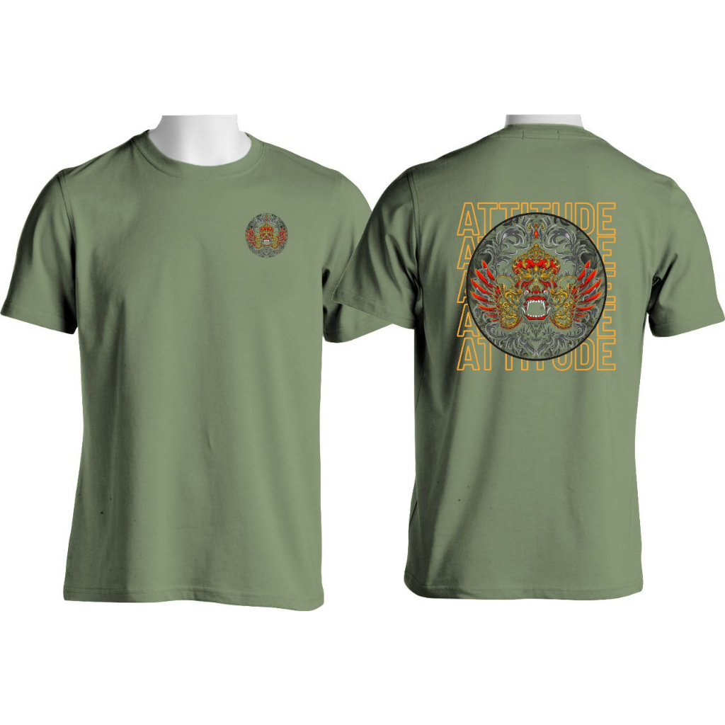 Baju Kaos Distro Pria/Wanita Bali Lengan Pendek/Panjang