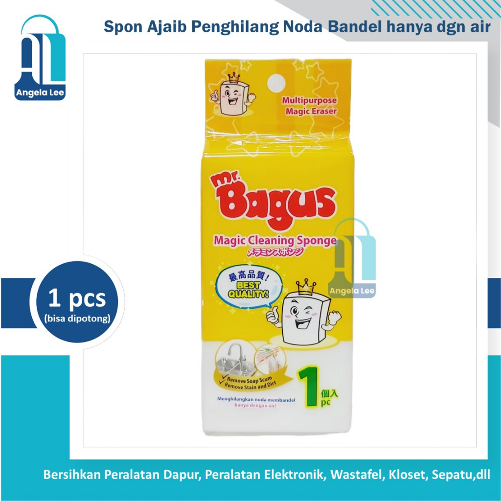 Mr. Bagus Magic Cleaning Sponge Spon Ajaib Serbaguna Hilangkan noda