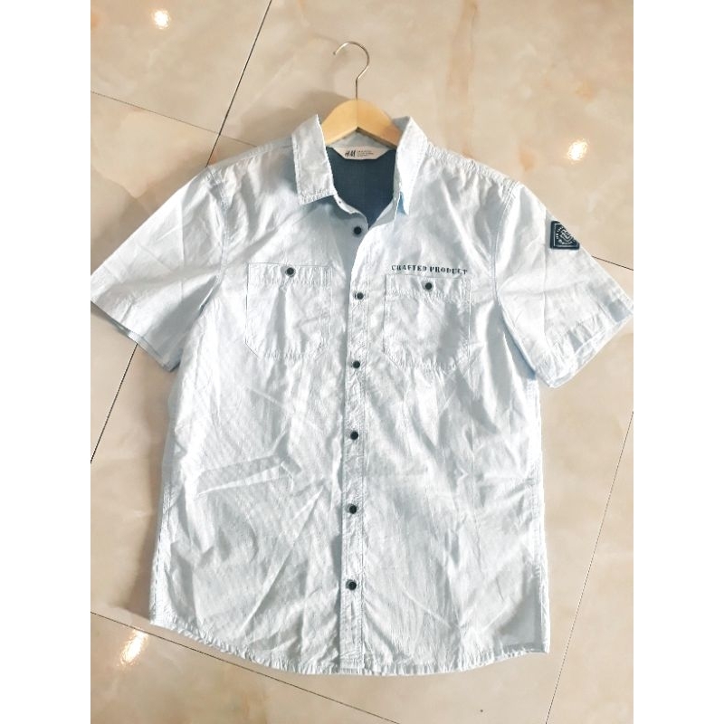 H&M Kemeja *SOLD* / H&M Shirt / HnM Shirt / HnM Kemeja / Kemeja Anak H&M / H&M Blouse / Atasan HnM /