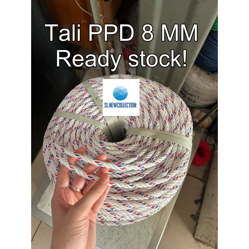 

Tali PPD Ukuran 8 mm Merk WAHOO / HARGA 1 ROL MURAH