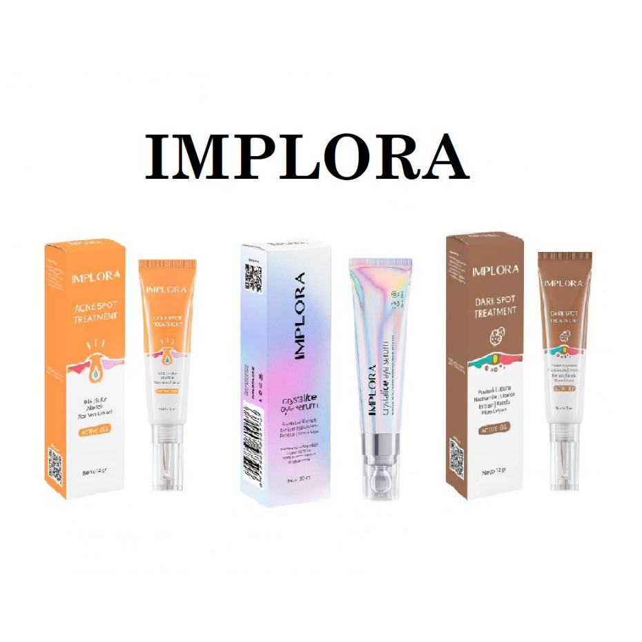 ☘️ CHAROZA ☘️ IMPLORA Acne Spot Treatment | Dark Spot Treatment | Eye Serum | Spot Gel