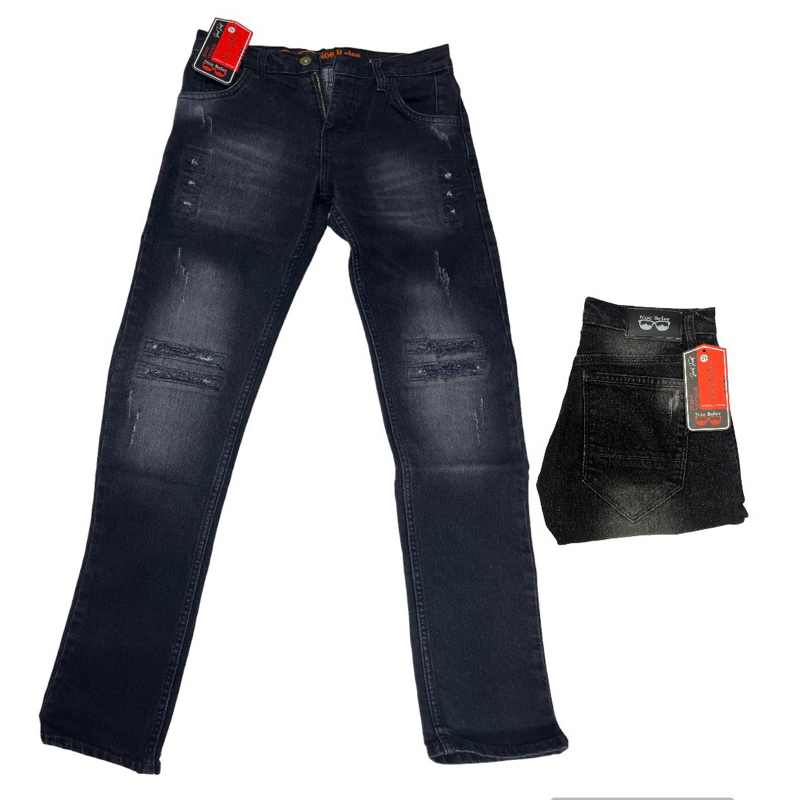 Celana Jeans Sobek Baja Texx