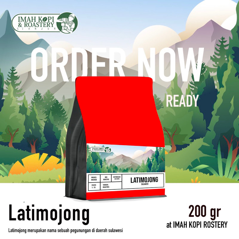 

kopi latimojong sulawesi 200gr