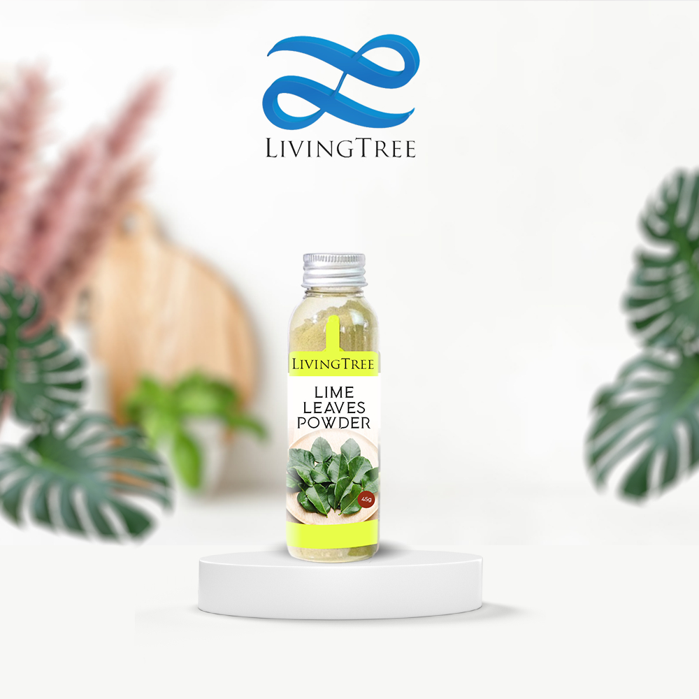 Daun Jeruk 45gr Bubuk /  Lime Powder 100% Original LivingTree