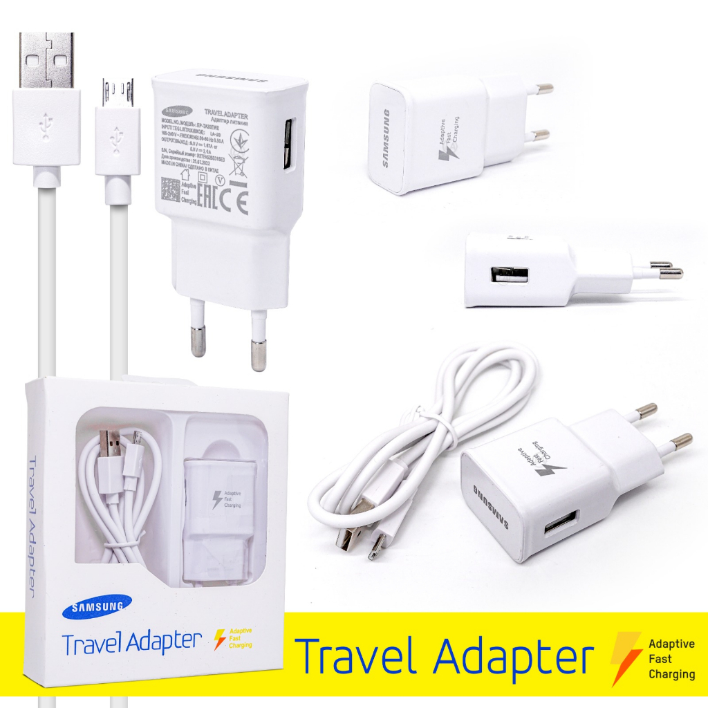 Tc Travel Charger Samsung S6/S7/S8 NON fast charging 1A 15W