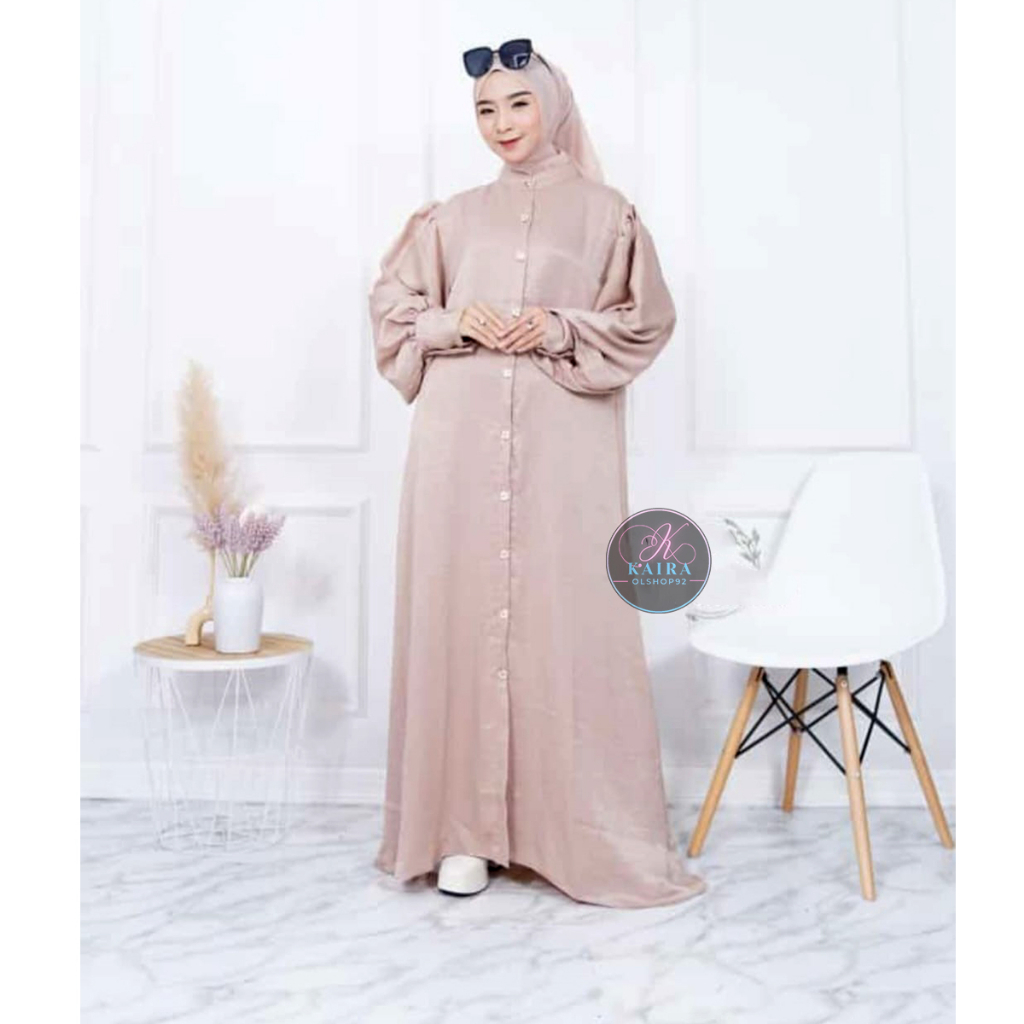 Santorini Dress Mewah Dress Glamour Dress terbaru kekinian viral LD 110 Busui