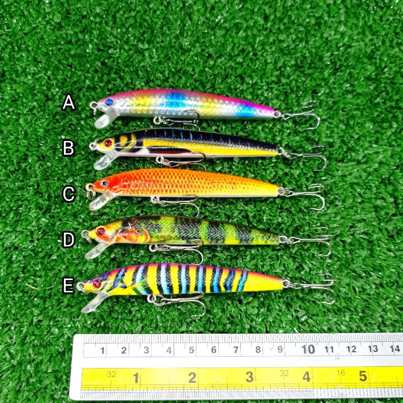 Minnow Ikan Karang 9cm 8.5gram - Umpan Casting Ultralight Lure Karang Dangkal / Pantai / Tambak