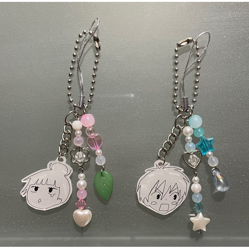 Kimi Ni Todoke Couple Phone Strap Charm Keychain Keyring Kazehaya Sawako