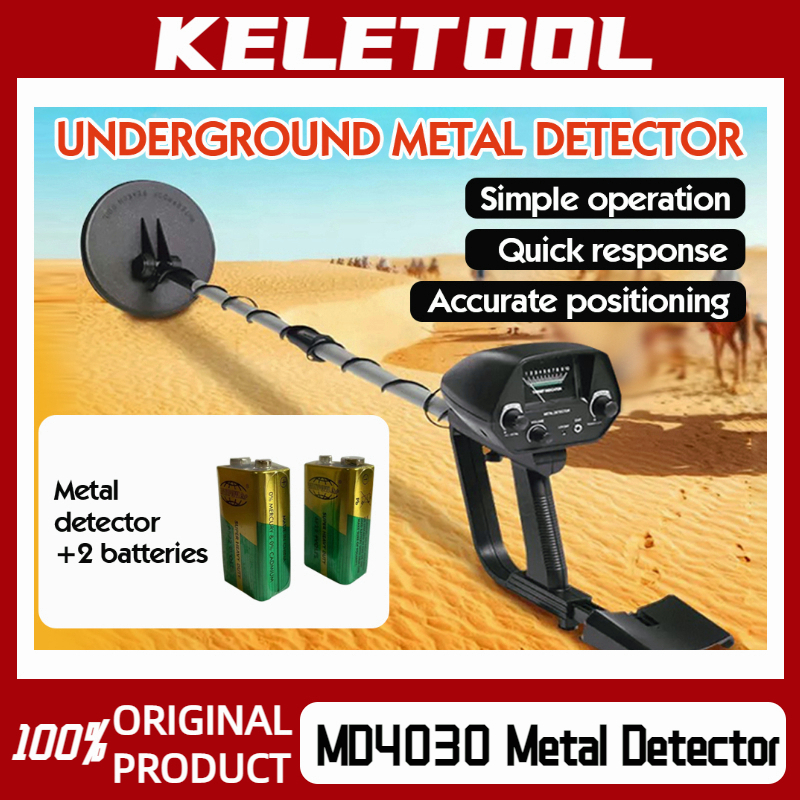 Keletool md4030 Metal Detektor metal bawah tanah detektor emas alat deteksi tinggi alat deteksi air dilarang penggunaannya