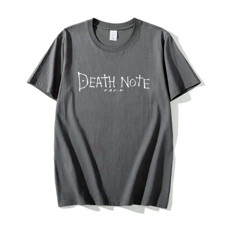 Kaos pria atasan pria lengan pendek kaos oblong laki laki dewasa death note