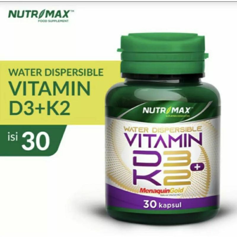 NUTRIMAX D3+K2  400iu 30 capsules  & D3+K2 800iu 30 capsul