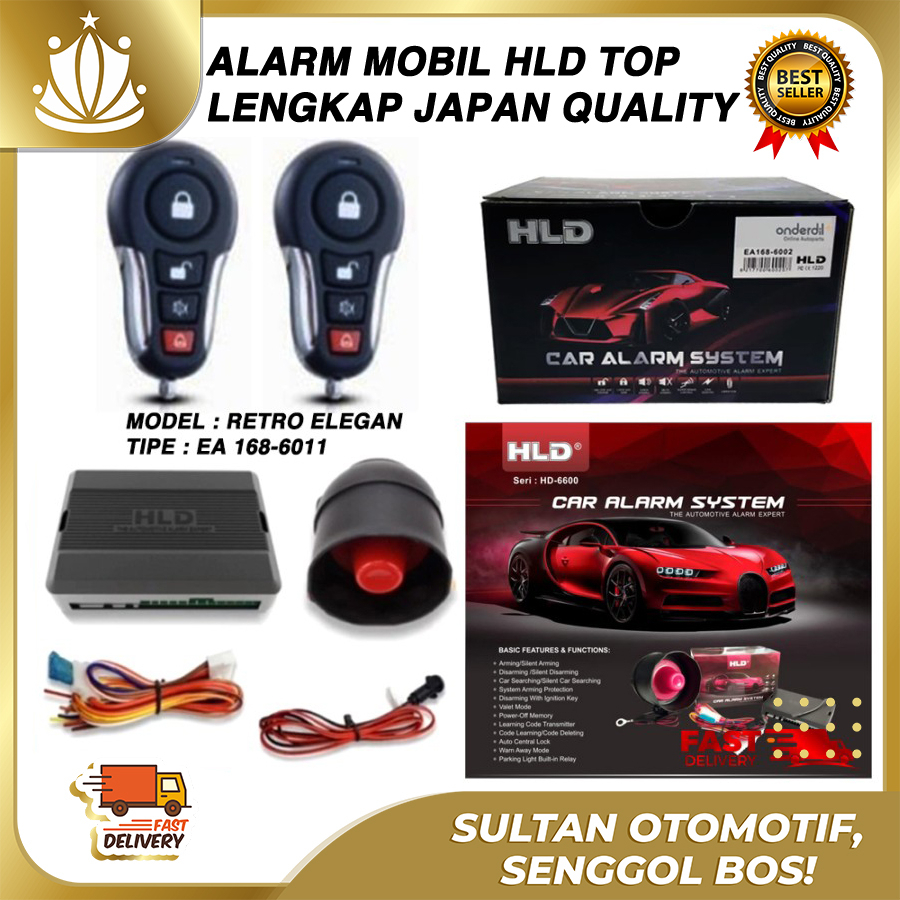 Alarm Mobil Remote HLD Premium Japan Avanza Xenia grand Set UNIVERSAL