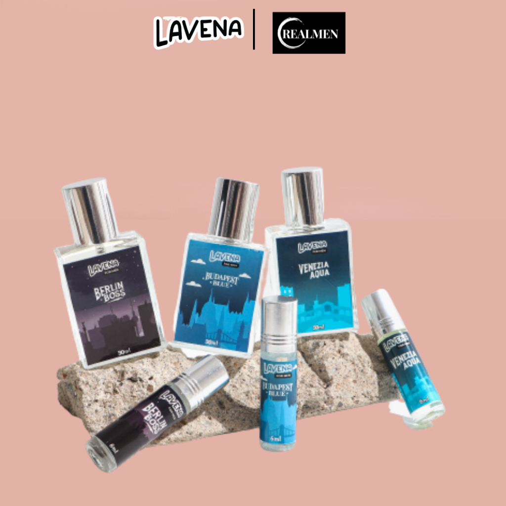 ❤ LAVENA Eau De Cologne PARFUM 6ml dan 30ml | LAVENA FOR MEN PARFUM WANITA &amp; PRIA | MEN PERFUME MASKULIN [BPOM]