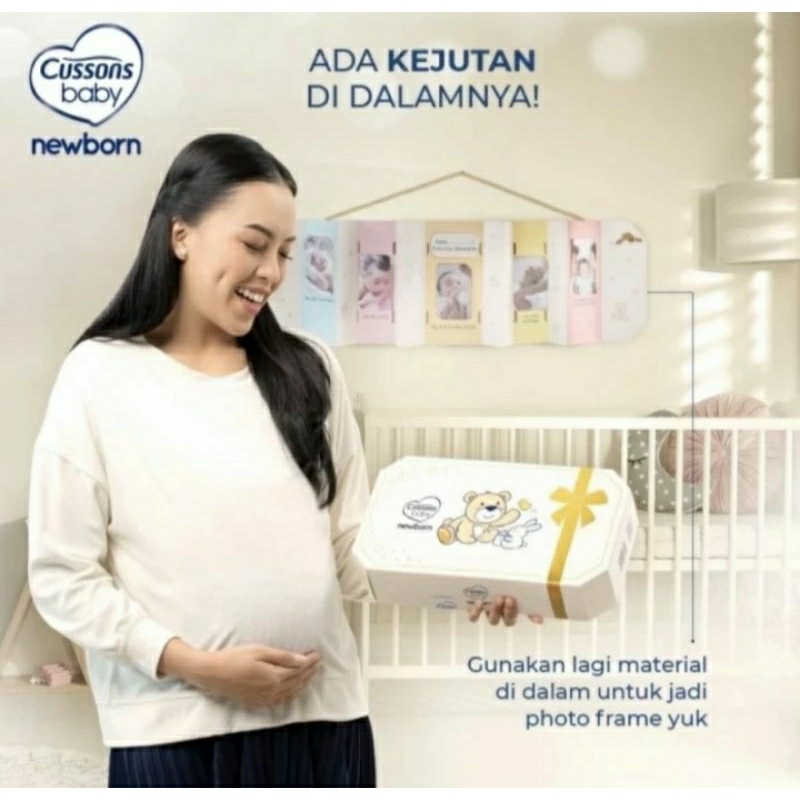 Cussons Baby Premium Gift Box Newborn Kado Lahiran Bayi Baru Lahir